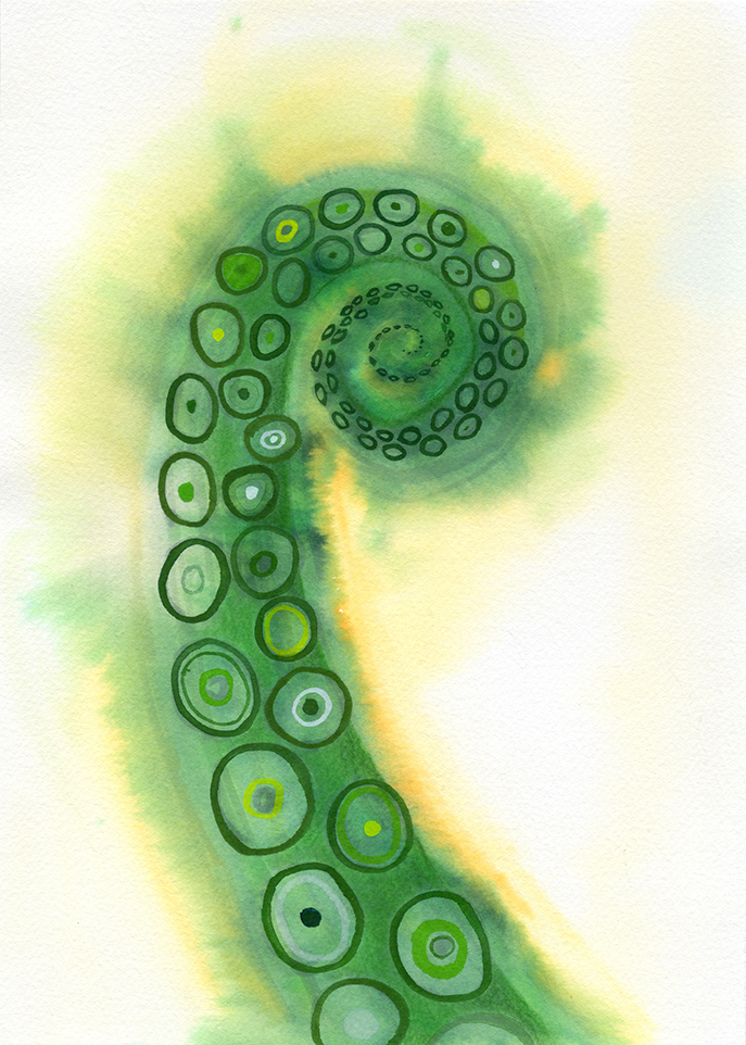 green-spiral